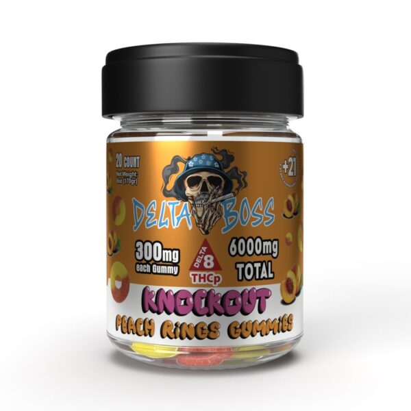 Knockout Gummies Delta 8+THCp 6000mg - Image 4